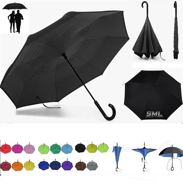 27 Inches Inversion Auto Close Golf Umbrella