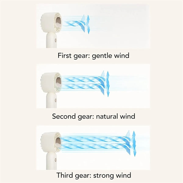Practical Multiple Functions Hand Held Fan