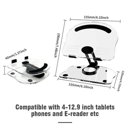 Swivel Tablet Stand With 360 Rotating Base