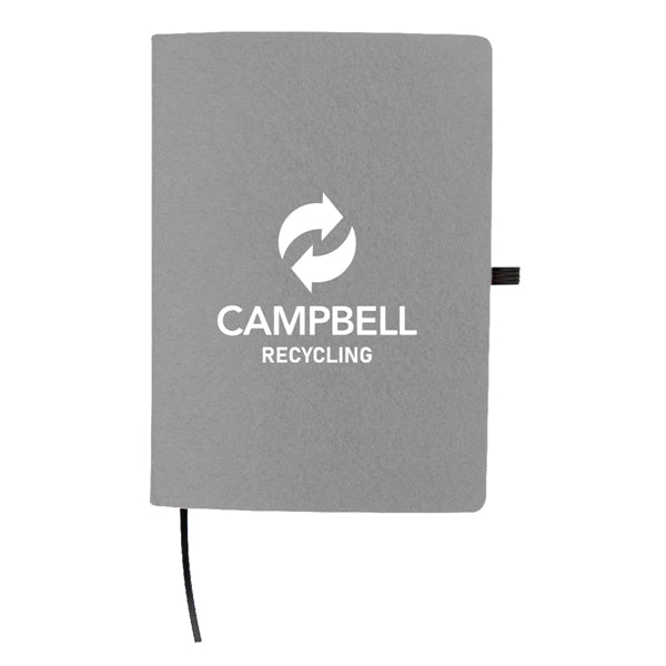 Book Club rPET Felt Notebook
