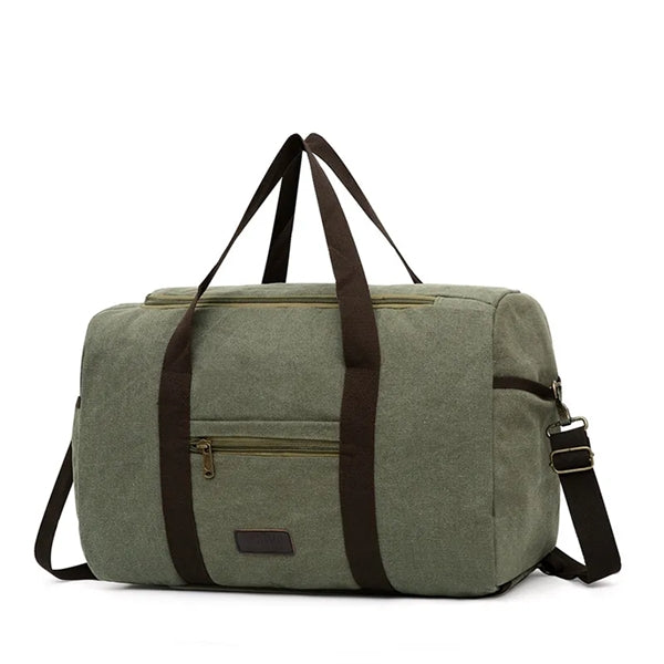 Canvas Travel Tote Weekender Bag