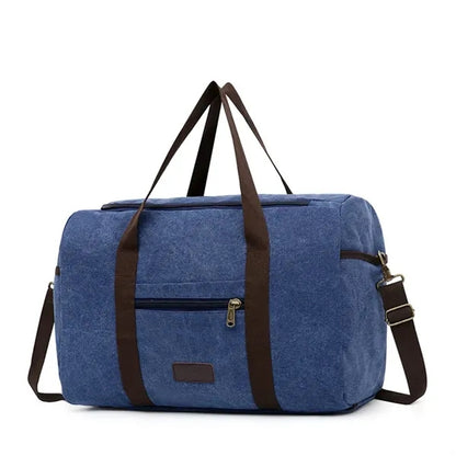 Canvas Travel Tote Weekender Bag