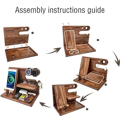 Wooden Phone Holder