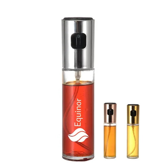 Press-Type Glass Oil Bottle