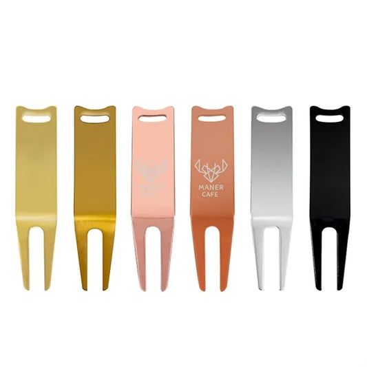 Metal Golf Divot Repair Tool