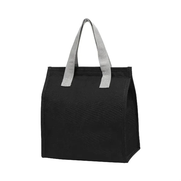 THERMAL INSULATED LUNCH COOLER TOTE BAG ( 9" x 10" x 5" )