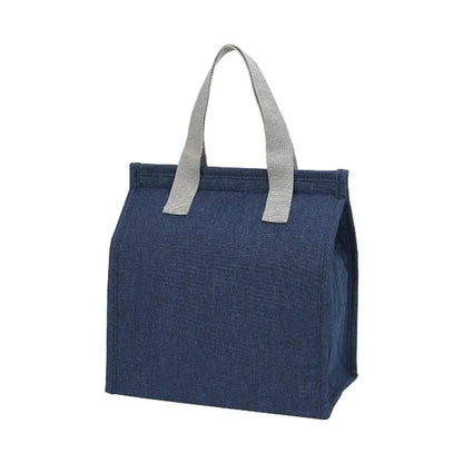 THERMAL INSULATED LUNCH COOLER TOTE BAG ( 9" x 10" x 5" )