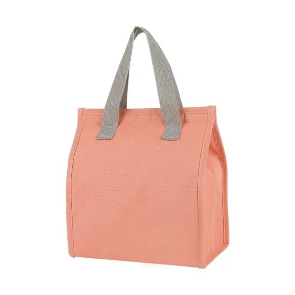 THERMAL INSULATED LUNCH COOLER TOTE BAG ( 9" x 10" x 5" )