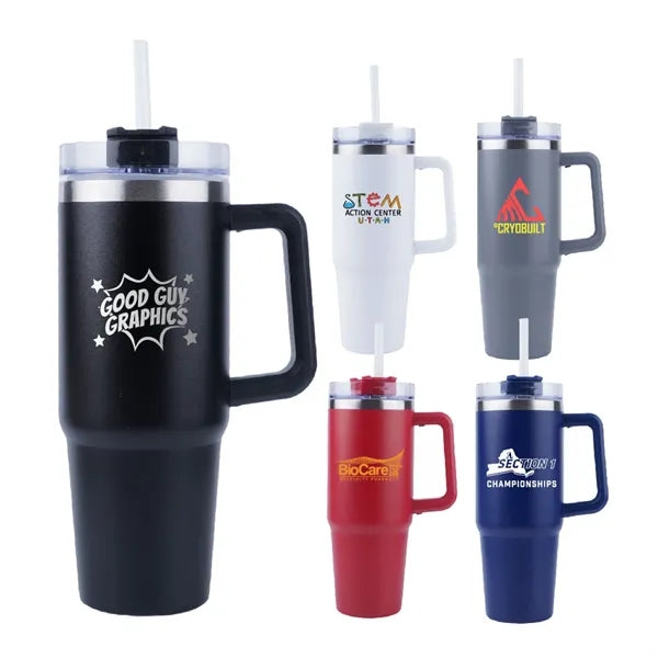 30oz Calder Mug with Straw