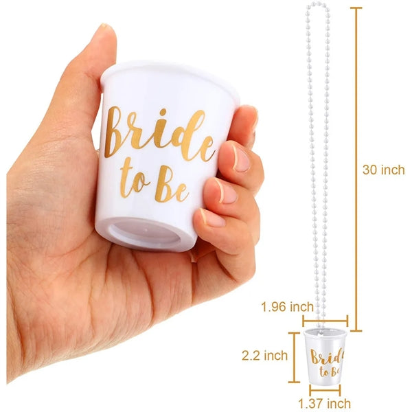 Team Bride Cup Necklace