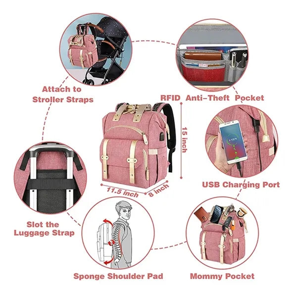 USB Charging Laptop Backpack