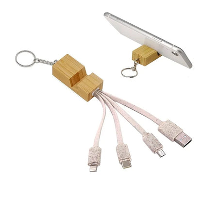 Bamboo 3 in 1 USB Charging Cable