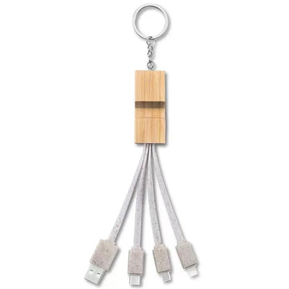 Bamboo 3 in 1 USB Charging Cable