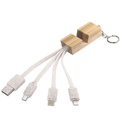 Bamboo 3 in 1 USB Charging Cable