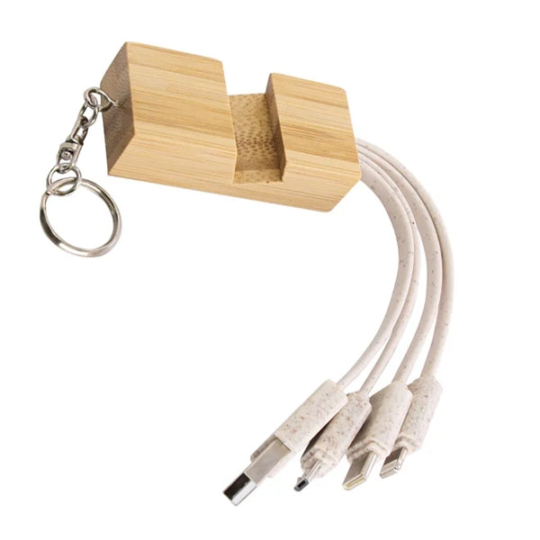 Bamboo 3 in 1 USB Charging Cable