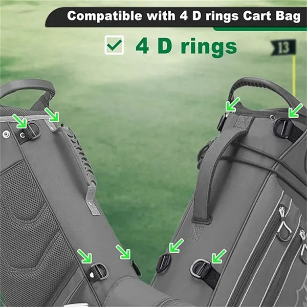 Golf Bag Strap Replacement Double Shoulder Adjustable
