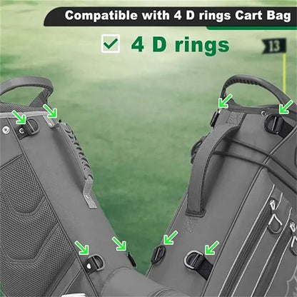 Golf Bag Strap Replacement Double Shoulder Adjustable