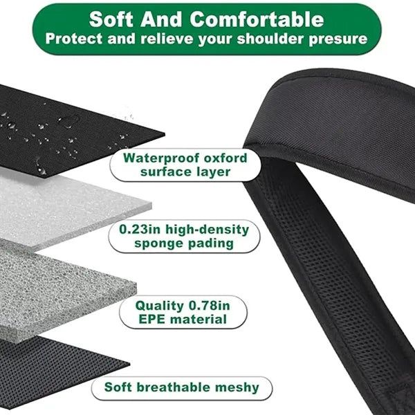 Golf Bag Strap Replacement Double Shoulder Adjustable