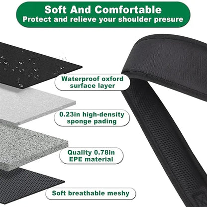 Golf Bag Strap Replacement Double Shoulder Adjustable
