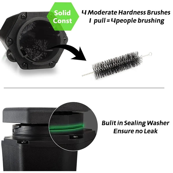 Golf Ball Washer Cleaner Cup with Towel