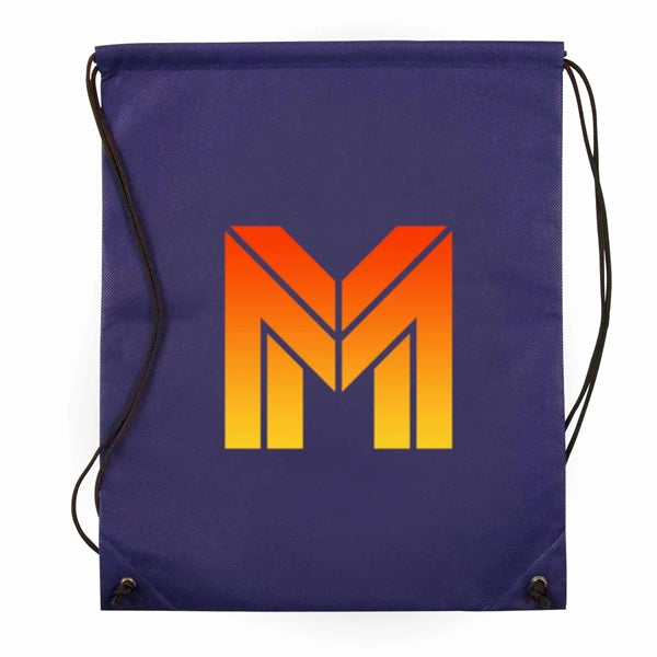 Full Color Drawstring Cinch up Backpack