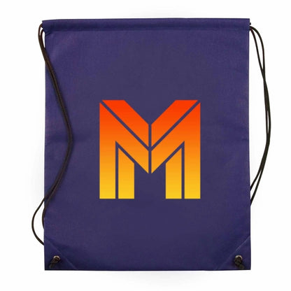 Full Color Drawstring Cinch up Backpack