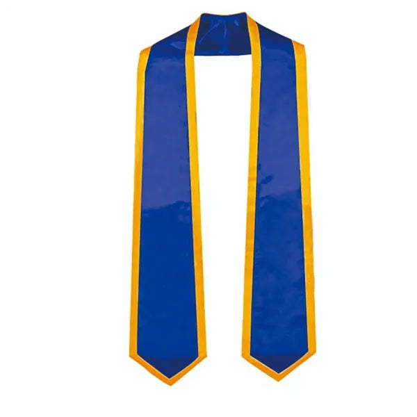 Unisex Adult Graduation Stole With Trim