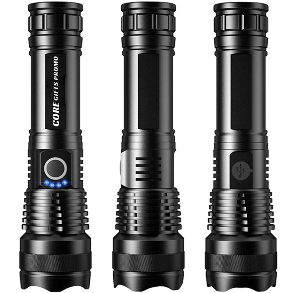 Super Bright LED Rechargeable Flashlights with 5 Modes