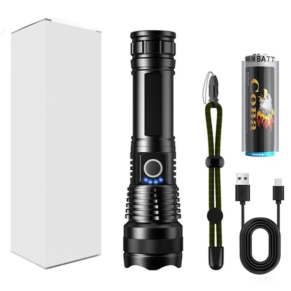 Super Bright LED Rechargeable Flashlights with 5 Modes