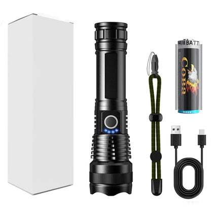 Super Bright LED Rechargeable Flashlights with 5 Modes