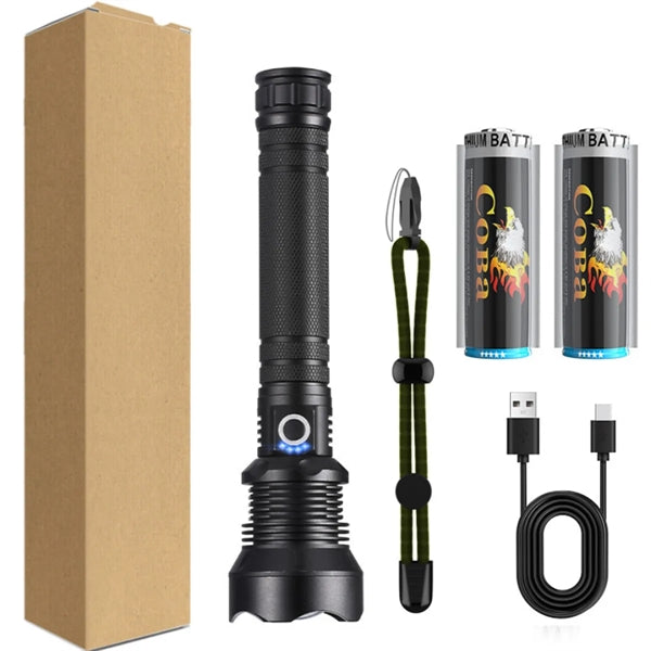 Super Bright LED Rechargeable Flashlights with 5 Modes