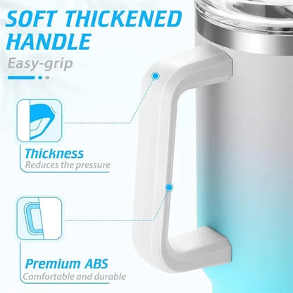 40Oz Stainless Steel Tumbler With Straw
