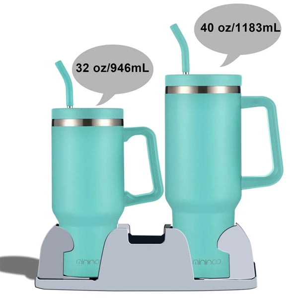 40 Oz Tumbler With Handle And Straw
