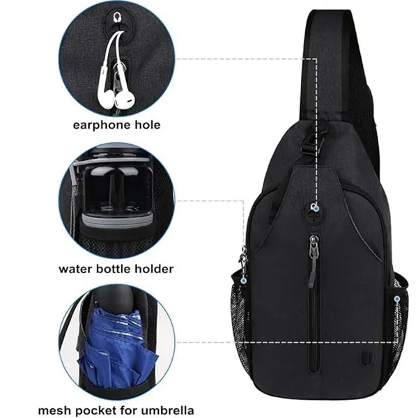 Crossbody Sling Backpack