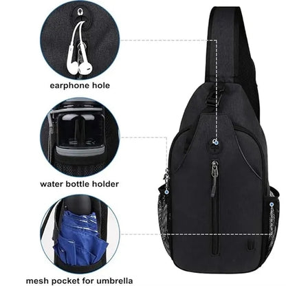 Crossbody Sling Backpack