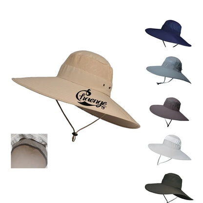 Breathable Boonie Adjustable Sun Hat With Uv Protection