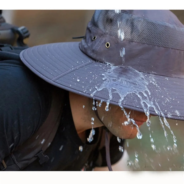 Breathable Boonie Adjustable Sun Hat With Uv Protection