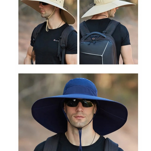 Breathable Boonie Adjustable Sun Hat With Uv Protection