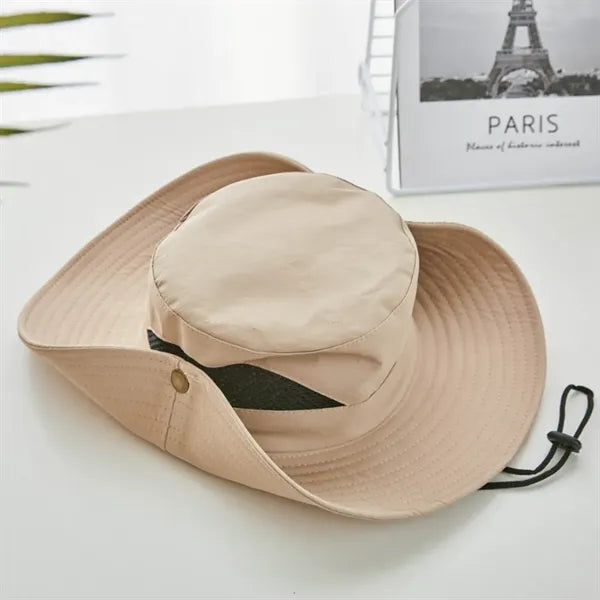 Upf 50 Uv Wide Brim Bucket Protection Sun Hat