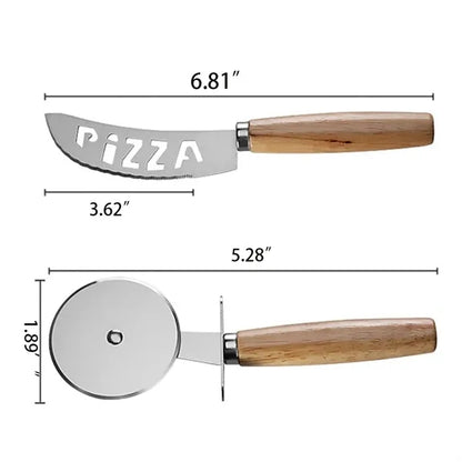 2-Pack Multi Purpose Pizza Cutter Wheel Set