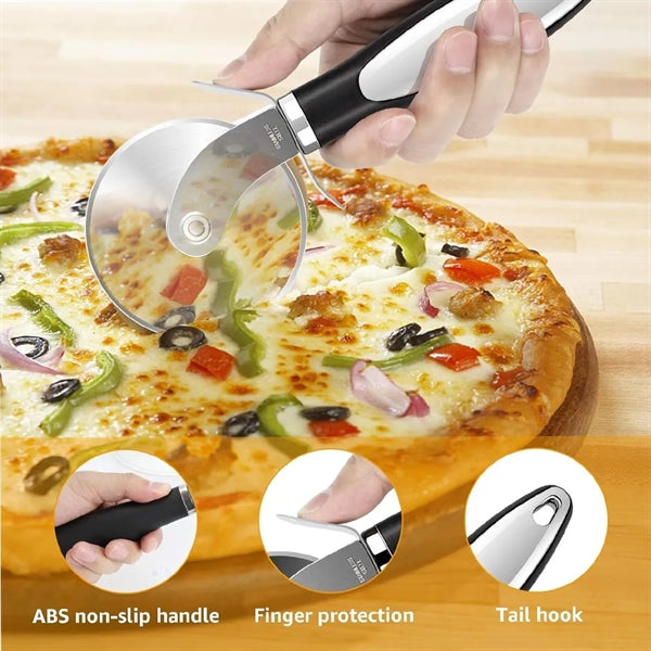 Pizza Cutter Wheel Super Sharp And Easy To Clean Slicer