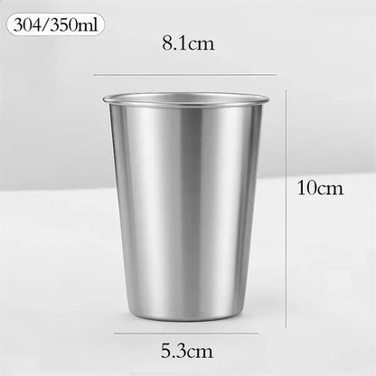 12 OZ Stainless Steel Pint Cups