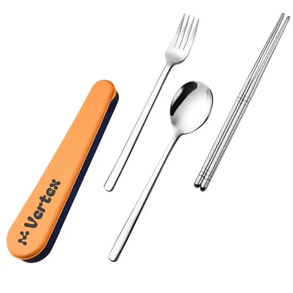 Travel Utensils with Case 304 Stainless Steel