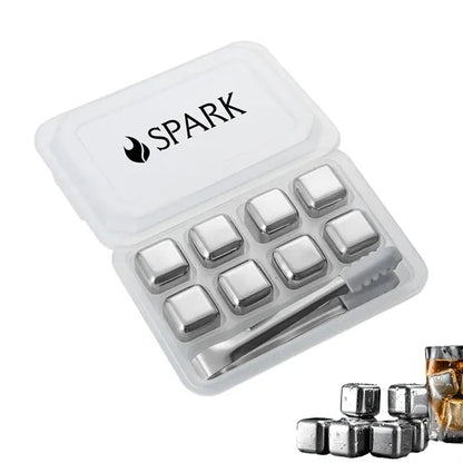 304 Stainless Steel Whisky Metal Ice Cube