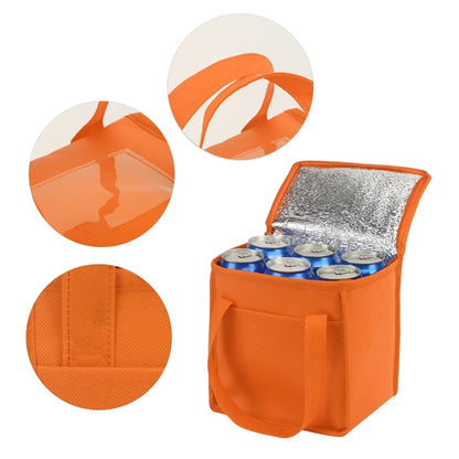Front Pocket Insulated Non-Woven Tote Cooler