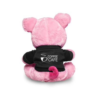 7" Plush Pig With T-Shirt