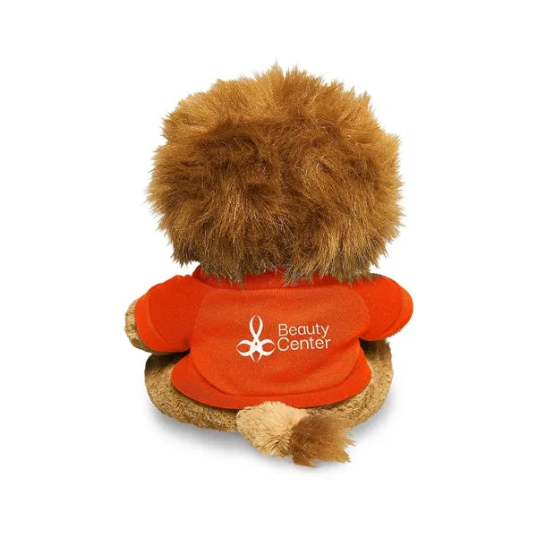 7" Plush Lion With T-Shirt