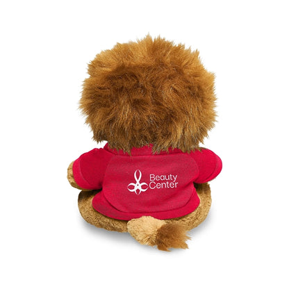 7" Plush Lion With T-Shirt