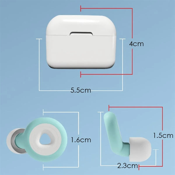 Noise Cancelling Soft Silicone Ear Plugs