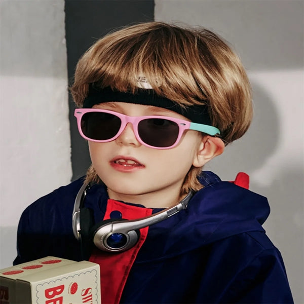 Silicone Uv Protection Children'S Sunglasses